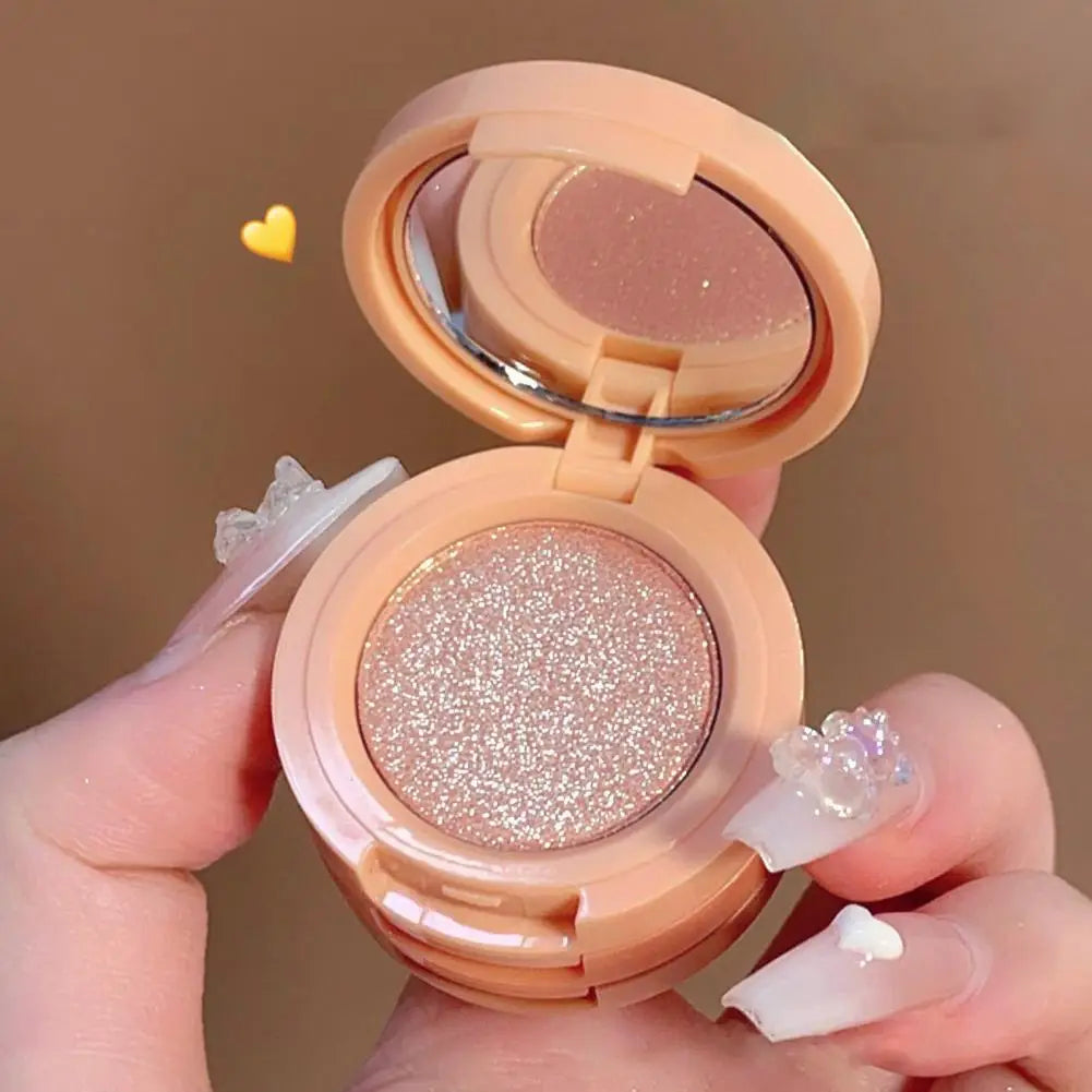 3-in-1 Makeup Palette Pearl Powder Blusher Shining Eye Shadow Multi Functional Facial Makeup Palette Waterproof Female Cosmetics