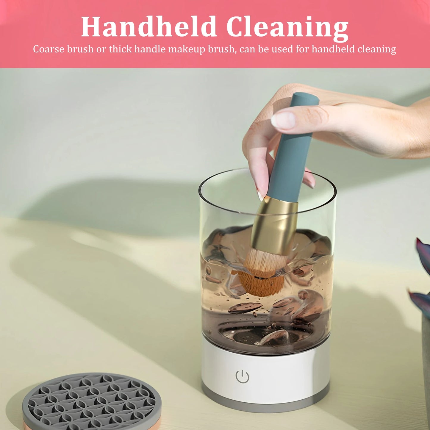 Electric Makeup Brush Cleaner Makeup Brush Cleaner Machine USB Powered Cosmetic Brush Cosmetics Brushes Deep Cleaning Tools